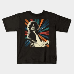 sketc vintage Jimmy- Page Kids T-Shirt